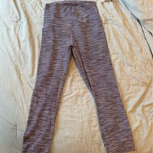 Lulu Lemon 23 striped align leggings